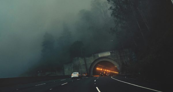 Grim Road to Tunnel Fog